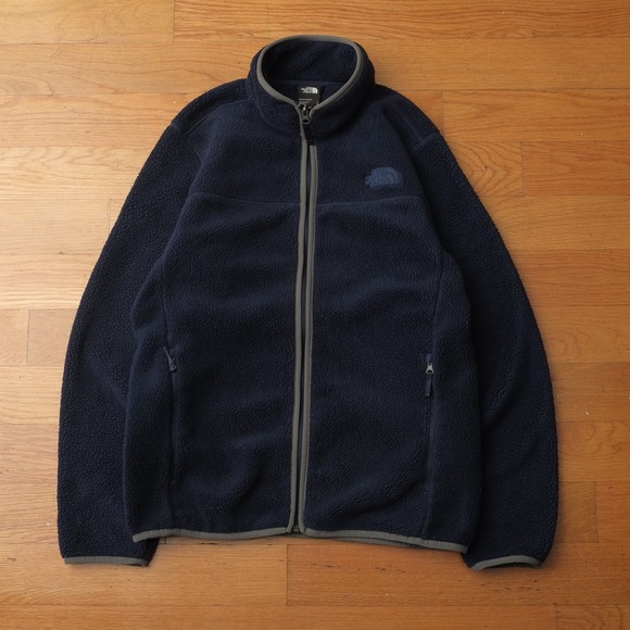 The North Face Other - The North Face Navy Full Zip Fleece Jacket Men's Medium FA21 NF0A4P6T Winter
